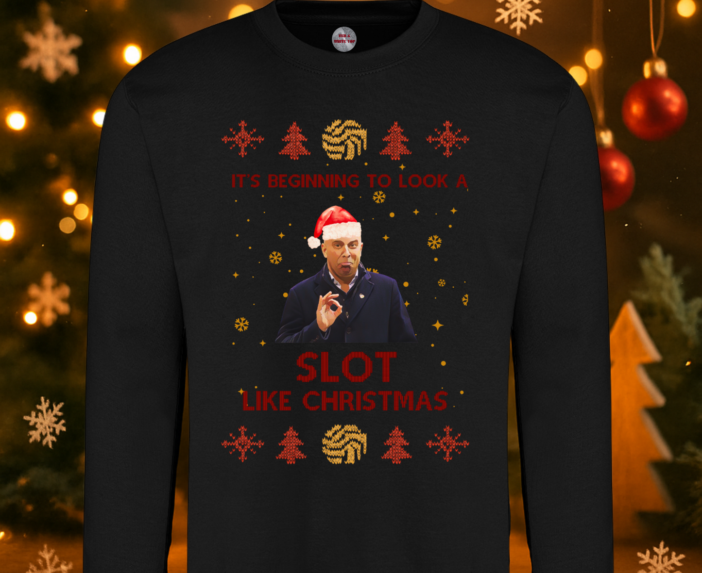 Its Beginning To Look A Slot Like Christmas Jumper