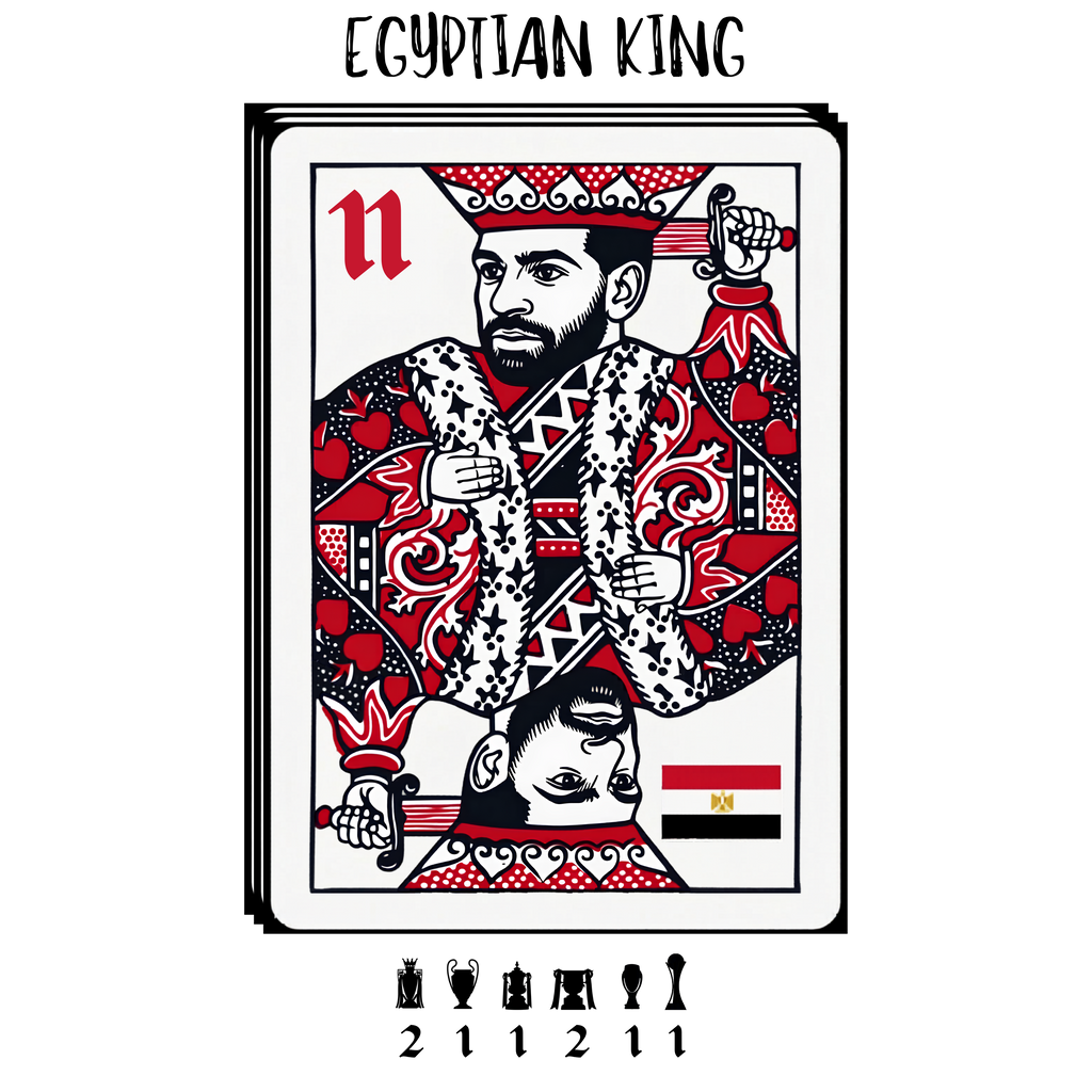 King of Egypt Playing Card T Shirt