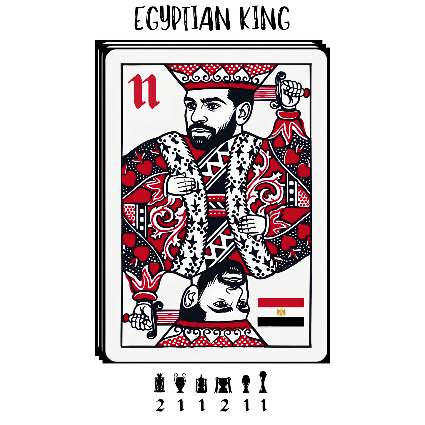 King of Egypt Salah T Shirt