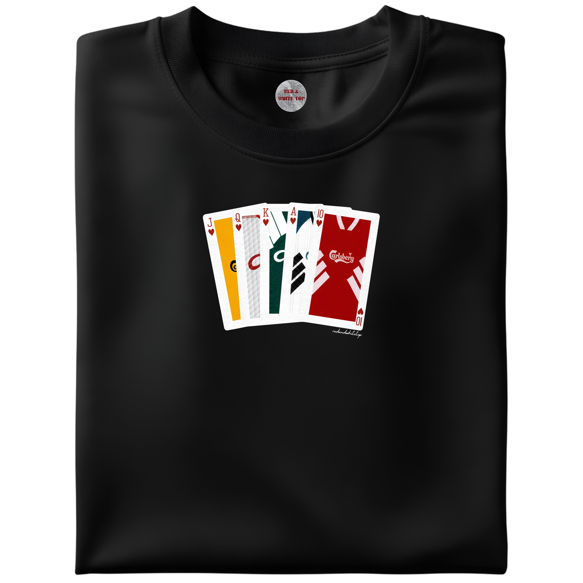 90's Royal Flush Playing Cards T Shirt