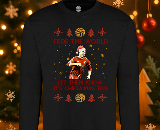 Fede The World Christmas Jumper