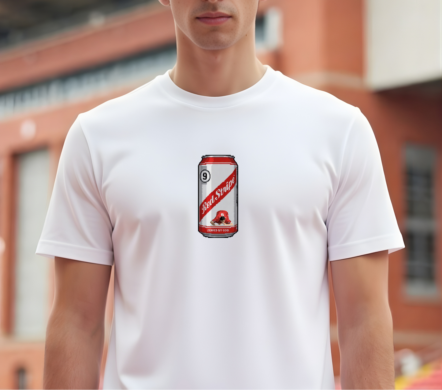 Fowlers Red Stripe T Shirt