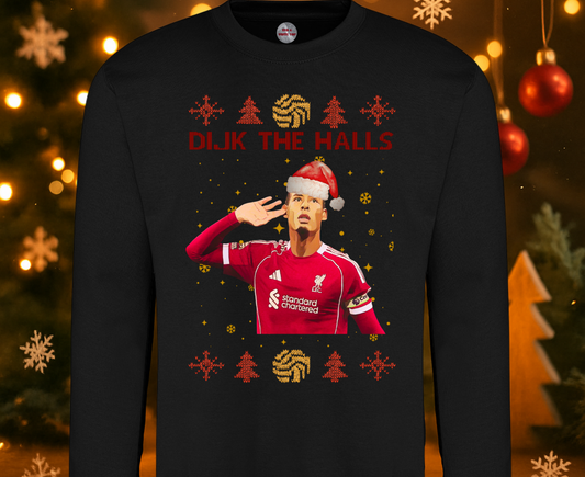 Dijk The Halls Christmas Jumper