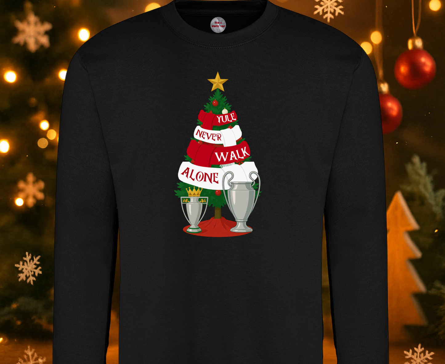 Yule Never Walk Alone Christmas Jumper