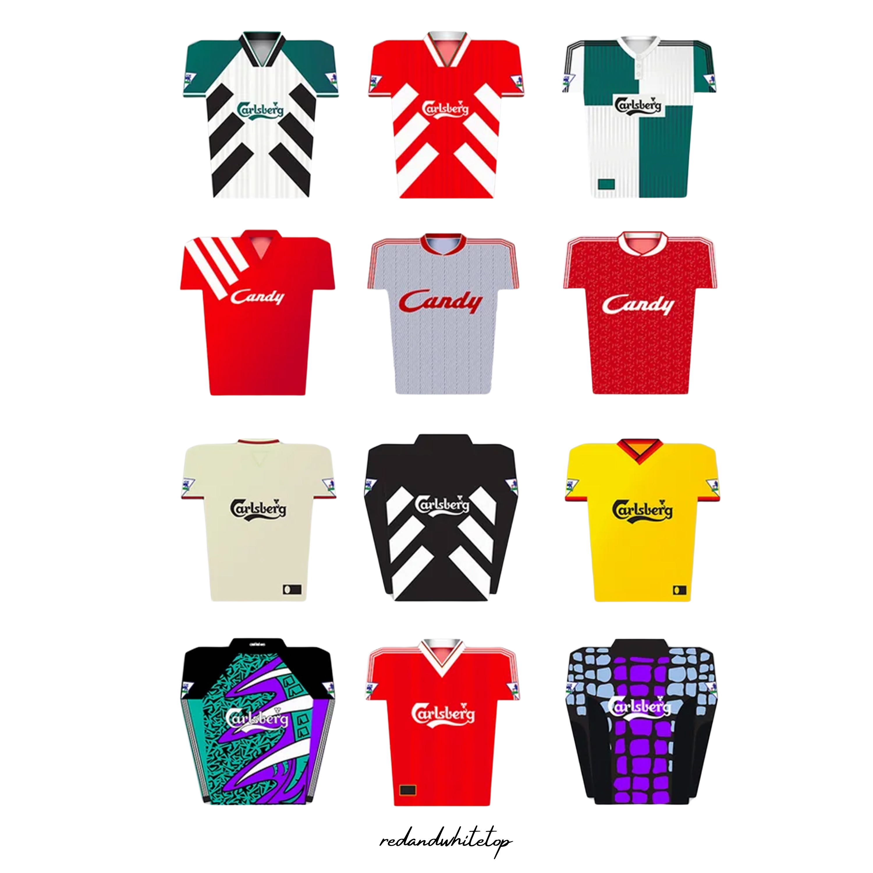 Total 90's Jerseys T Shirt