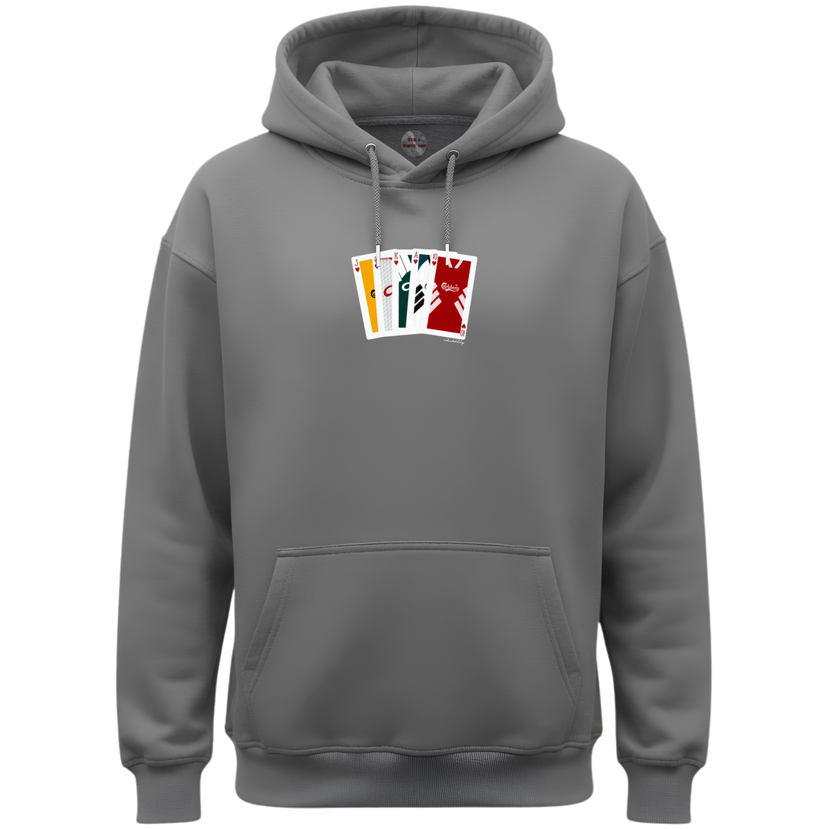 90's Royal Flush Playing Cards Hoodie