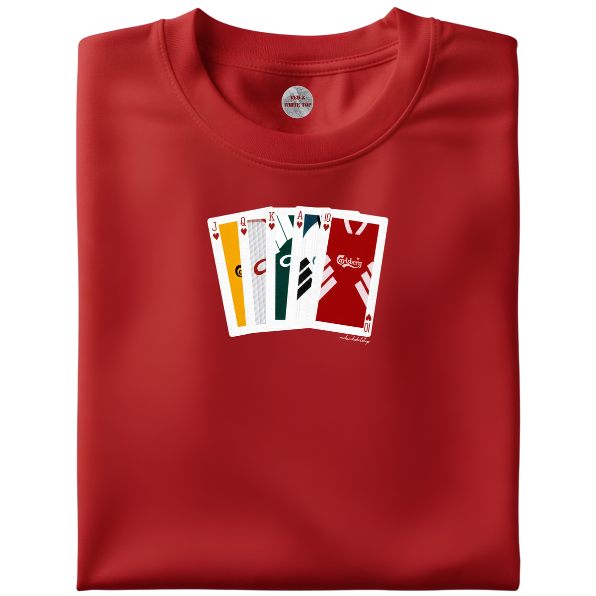 90's Royal Flush Playing Cards T Shirt