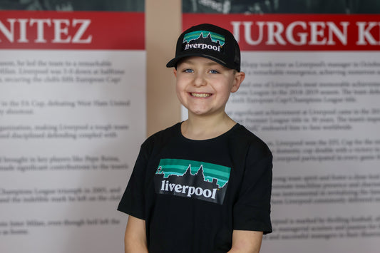 Kids Liverpool Skyline Green