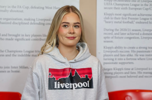 Liverpool© Pink Skyline Hoodie