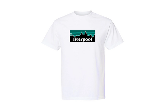 Kids Liverpool Skyline Green