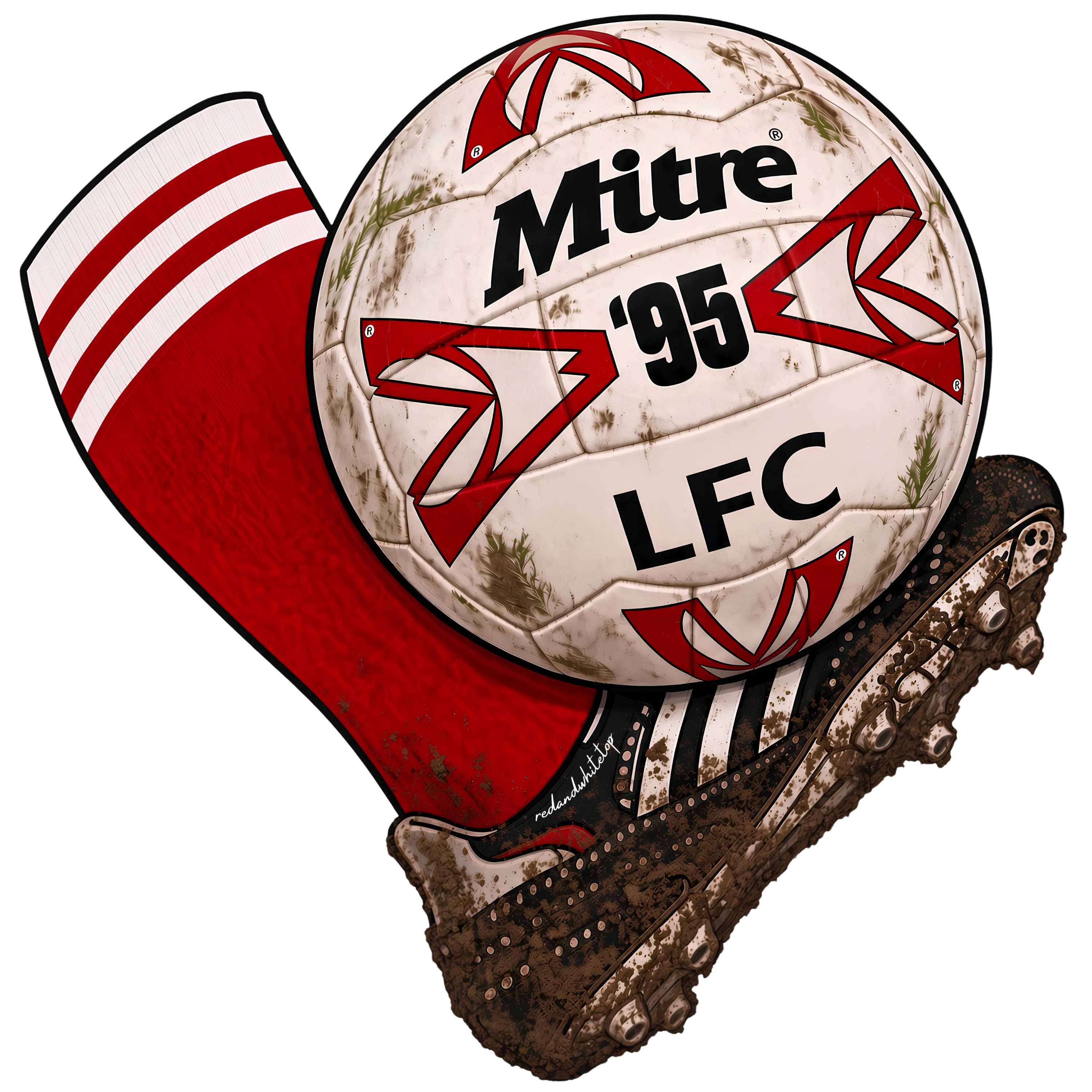 What 'Mitre' Been T Shirt Red