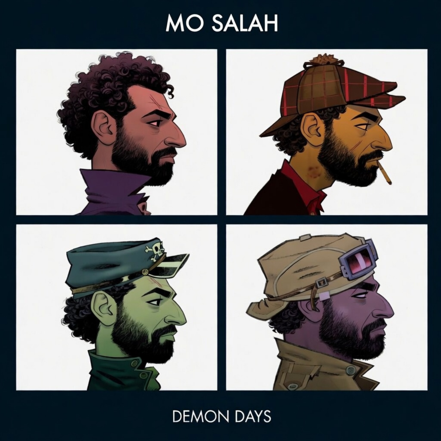 Kids Salah x Gorillaz T Shirt
