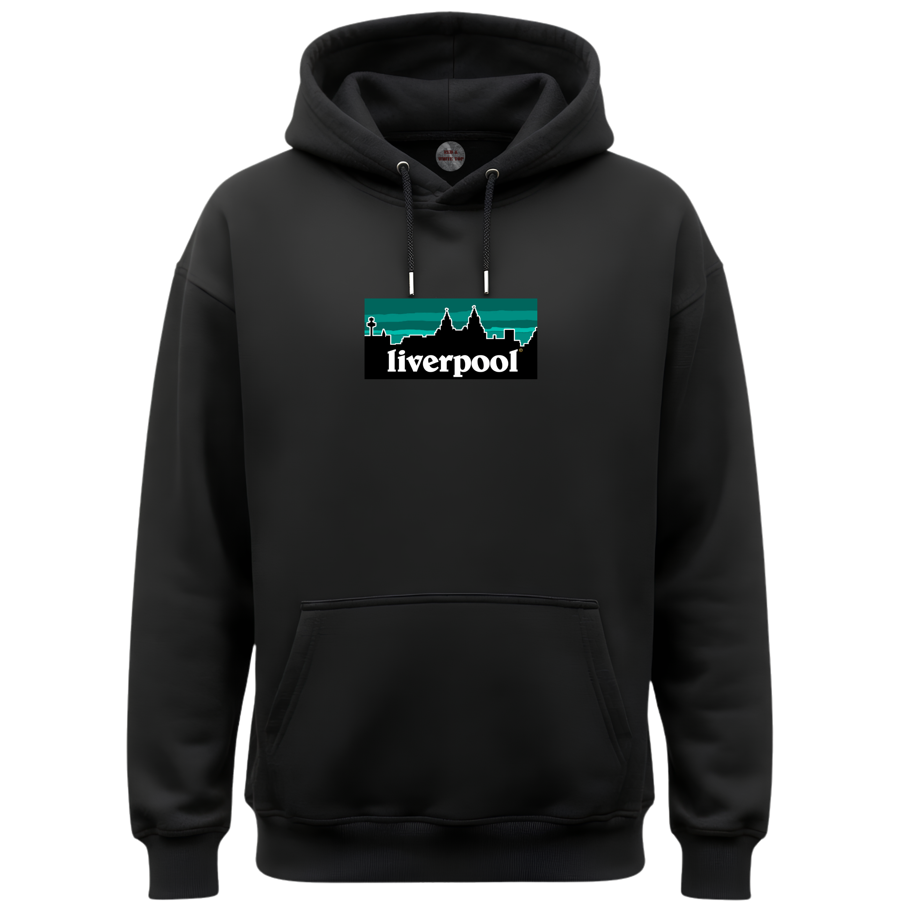 Liverpool© Teal Skyline Hoodie