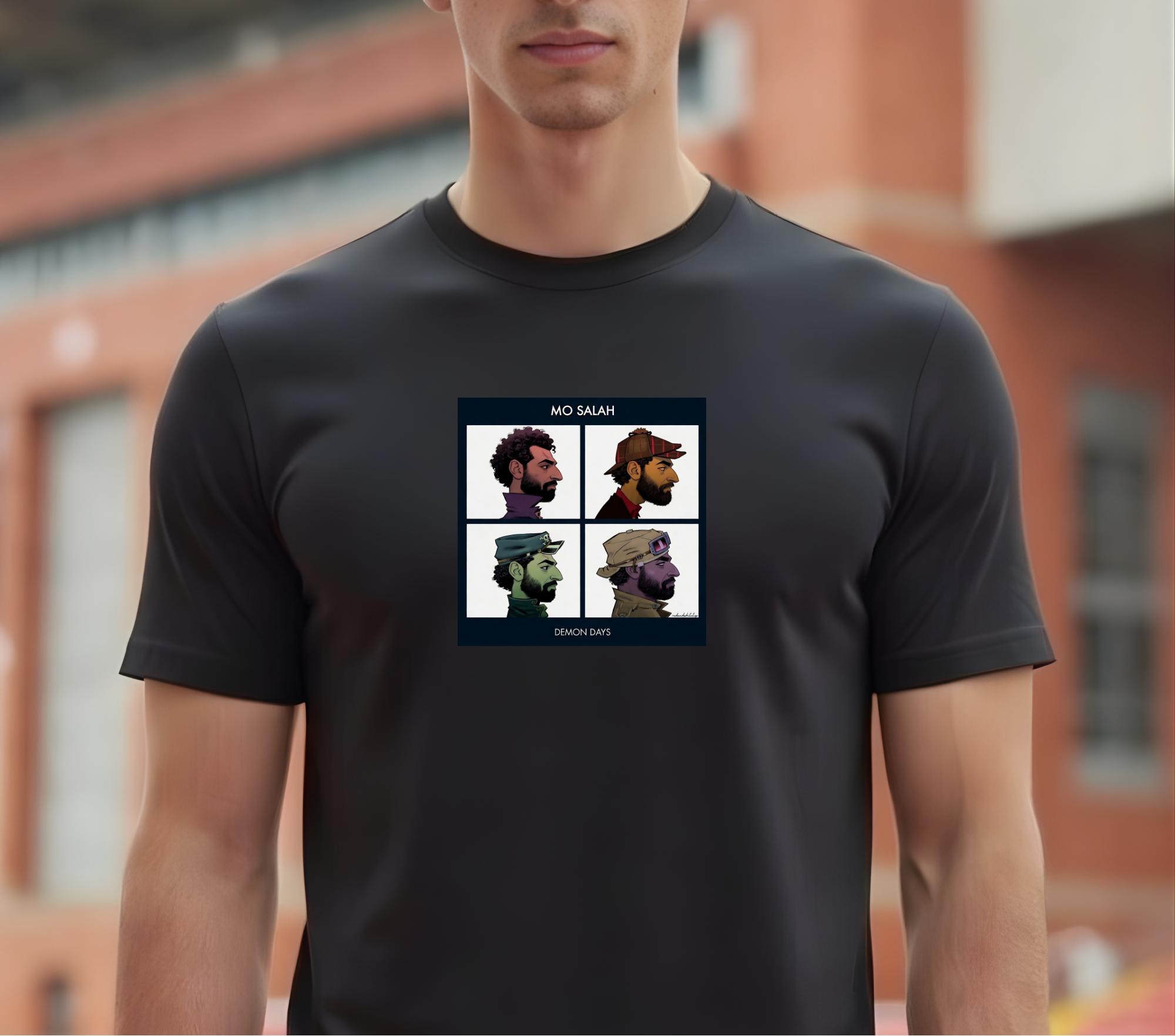 Salah x Gorillaz T Shirt