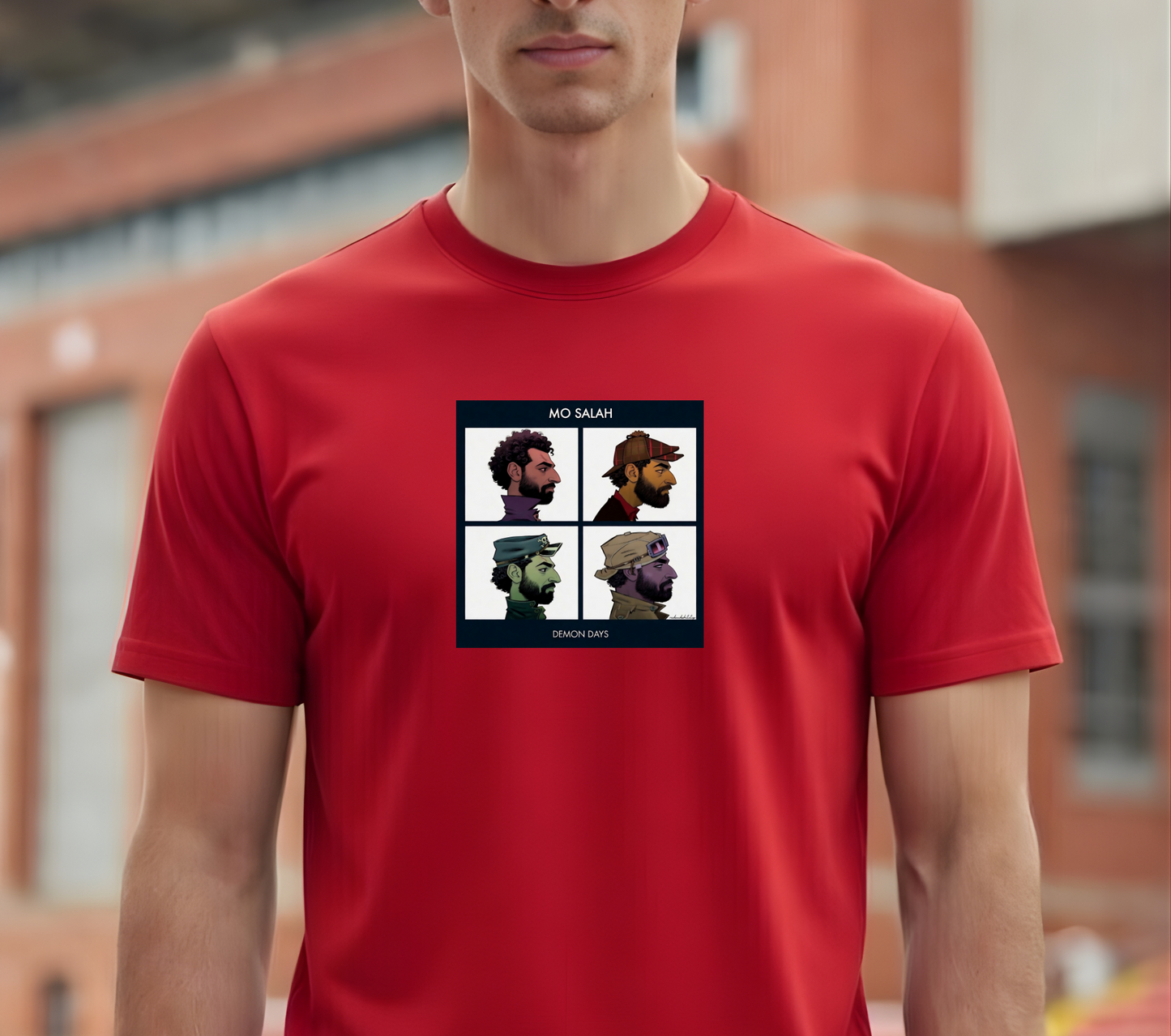Salah x Gorillaz T Shirt