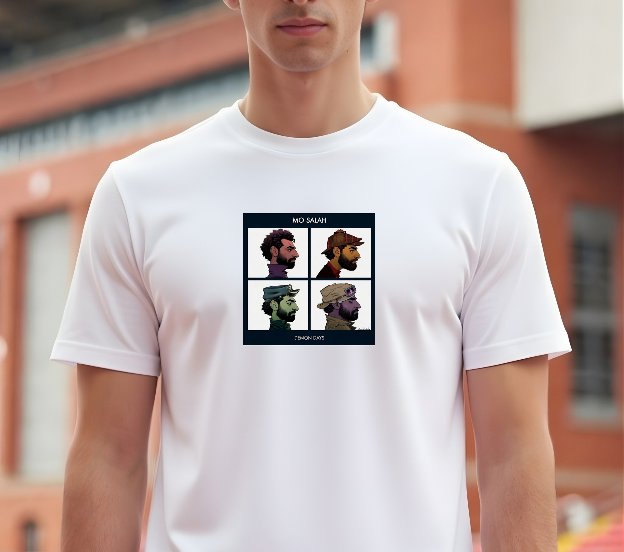 Salah x Gorillaz T Shirt