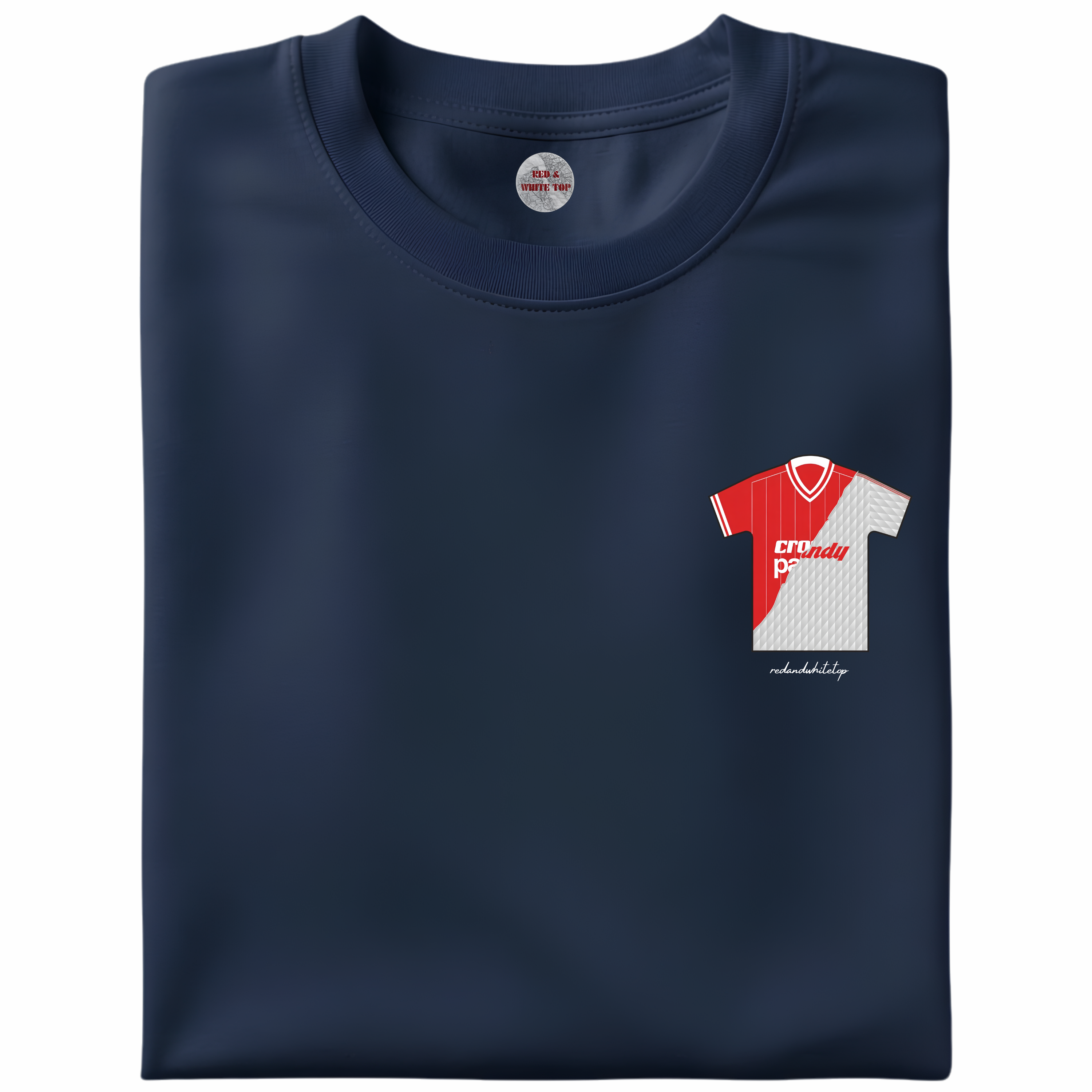 Retro Split Jersey T Shirt