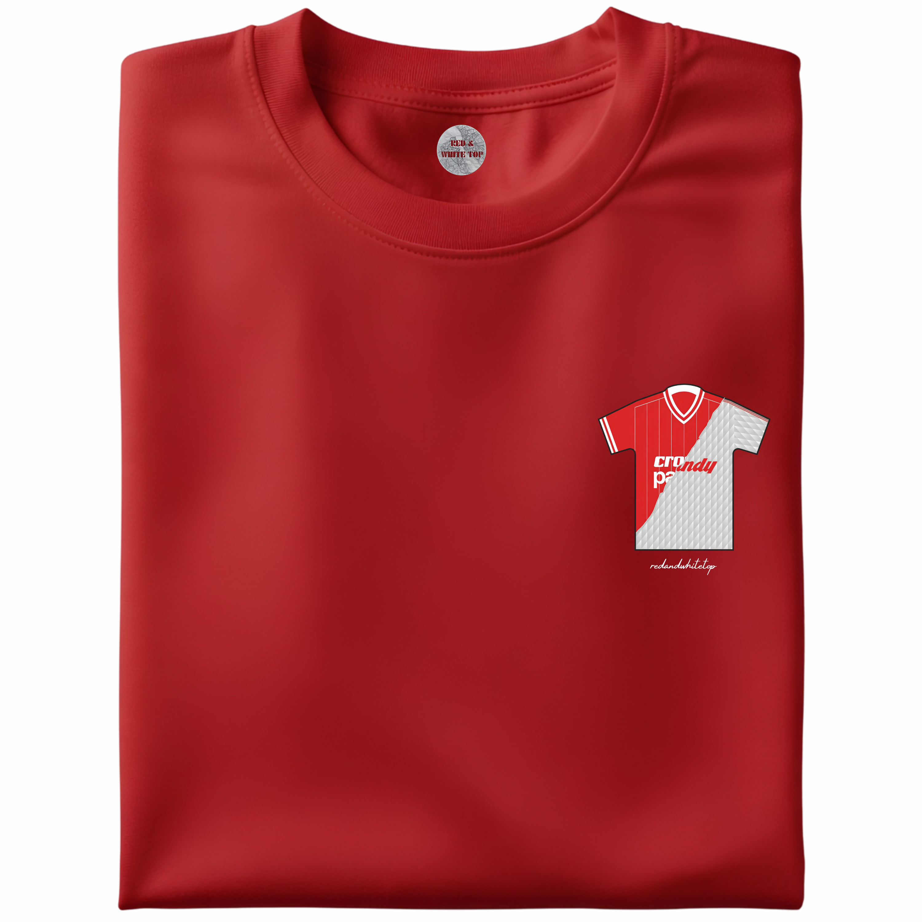 Retro Split Jersey T Shirt