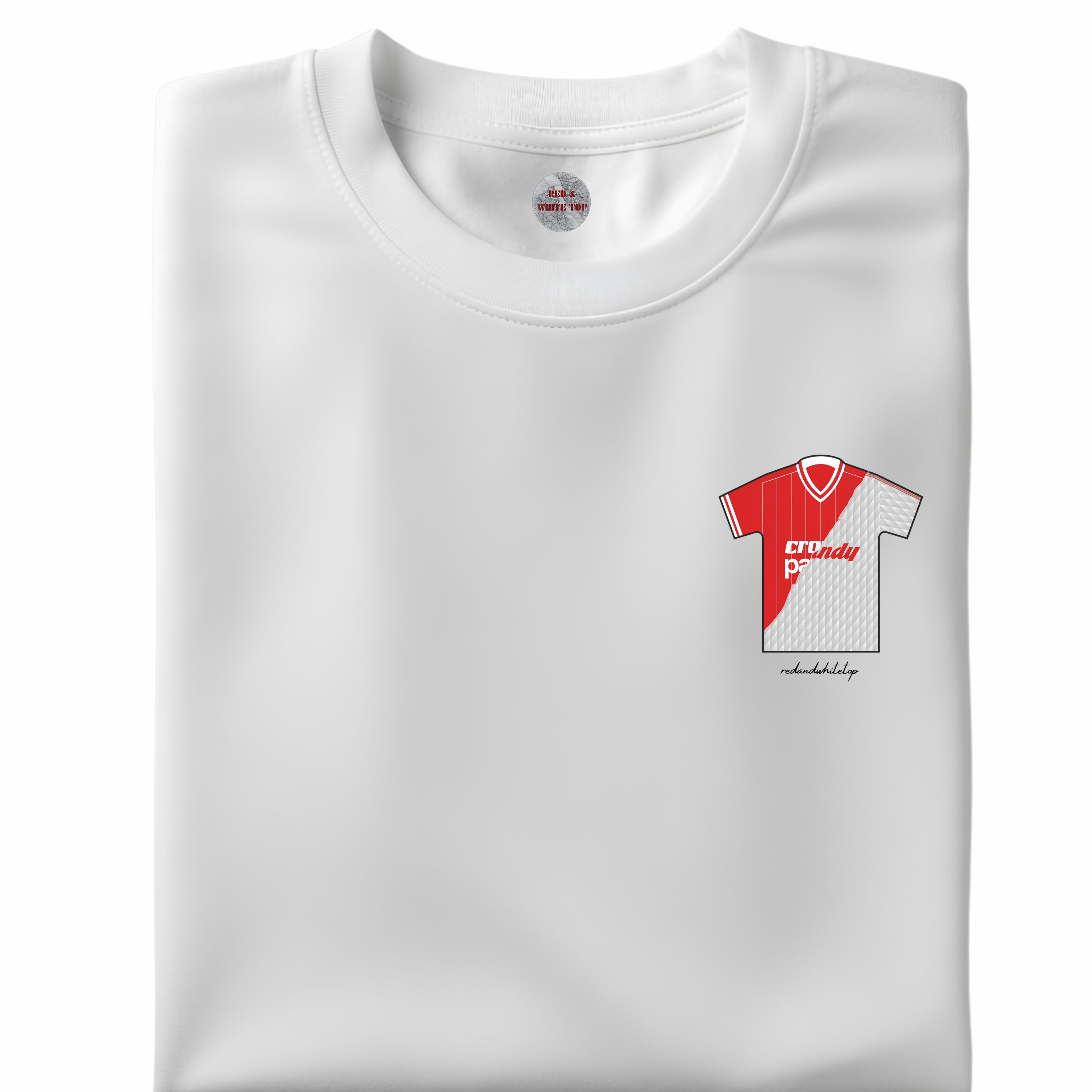Retro Split Jersey T Shirt