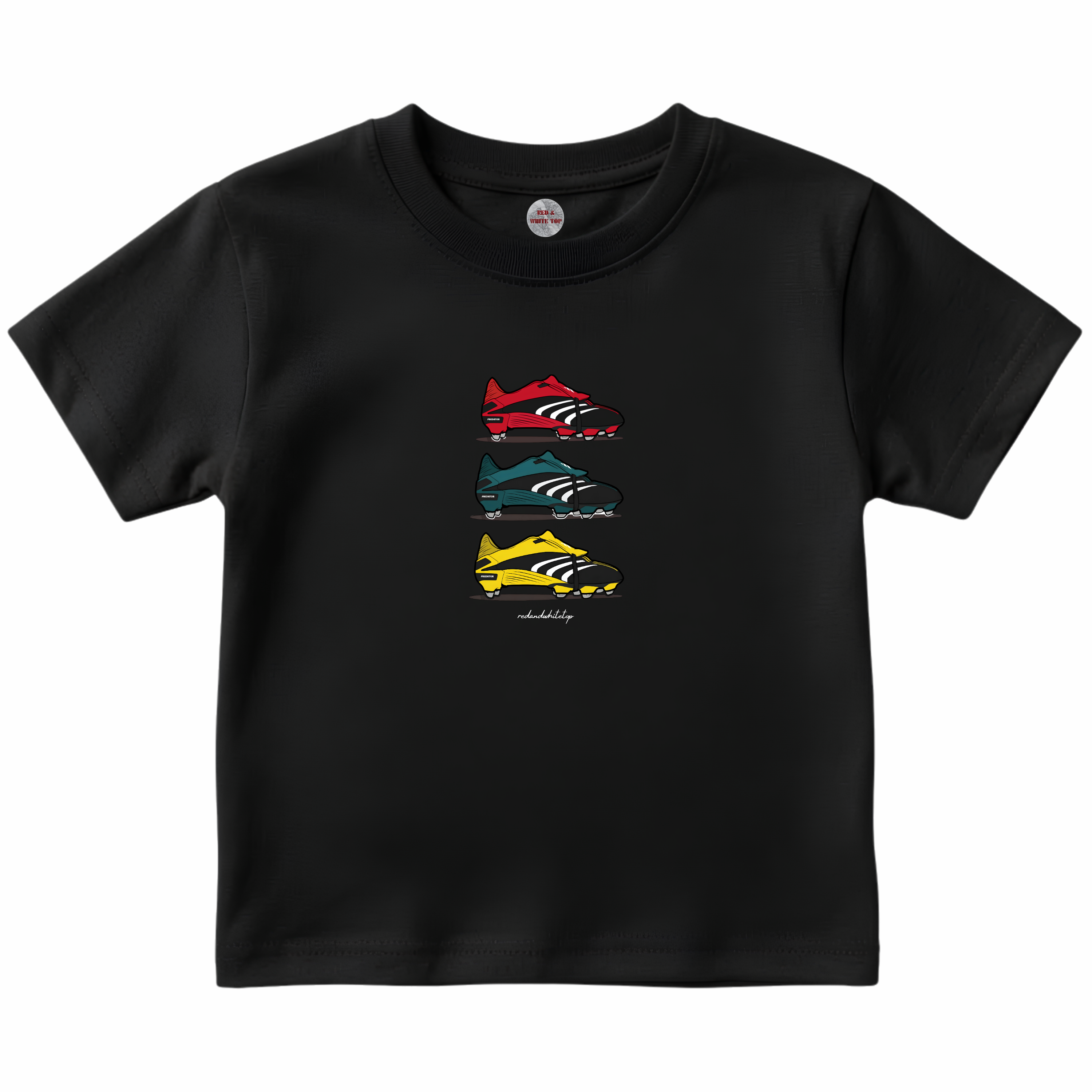 Kids Predator Boots - LFC Colours T Shirt