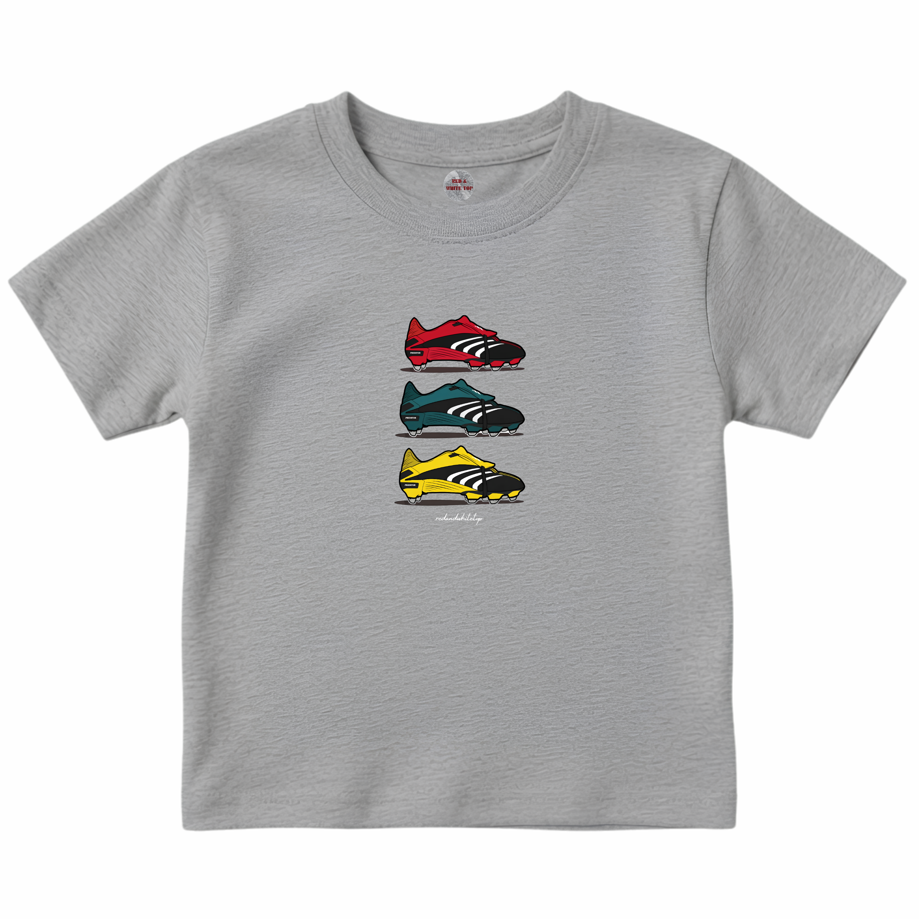 Kids Predator Boots - LFC Colours T Shirt