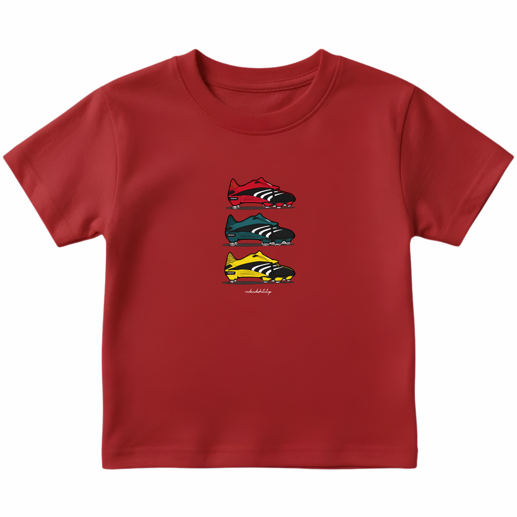 Kids Predator Boots - LFC Colours T Shirt