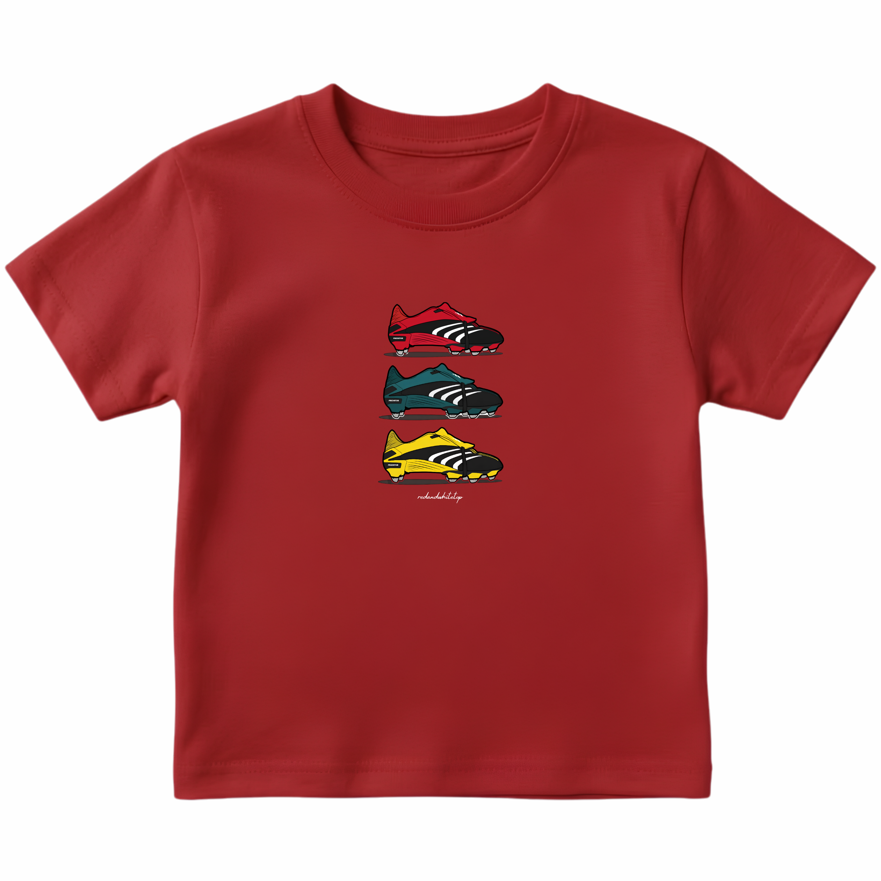 Kids Predator Boots - LFC Colours T Shirt