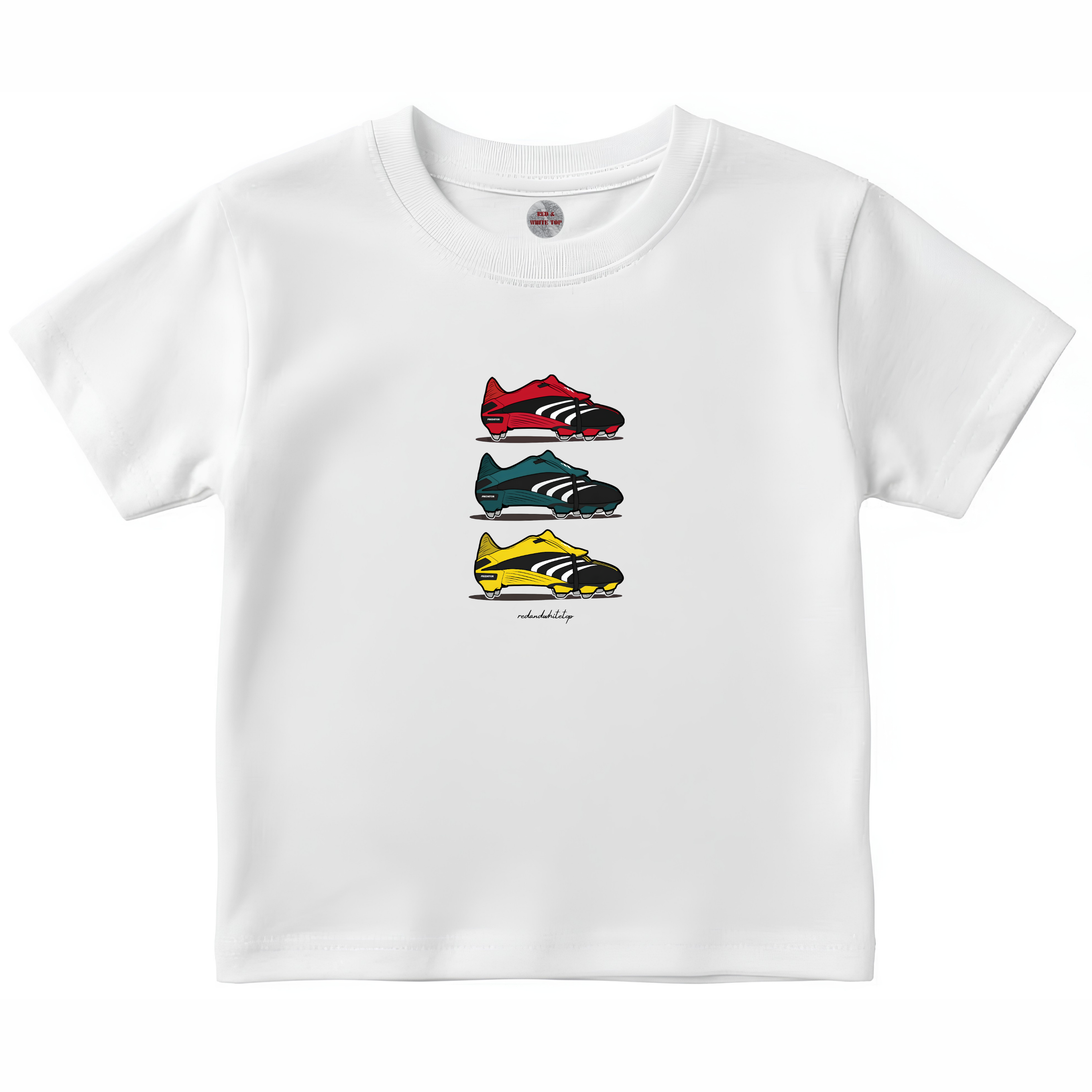 Kids Predator Boots - LFC Colours T Shirt