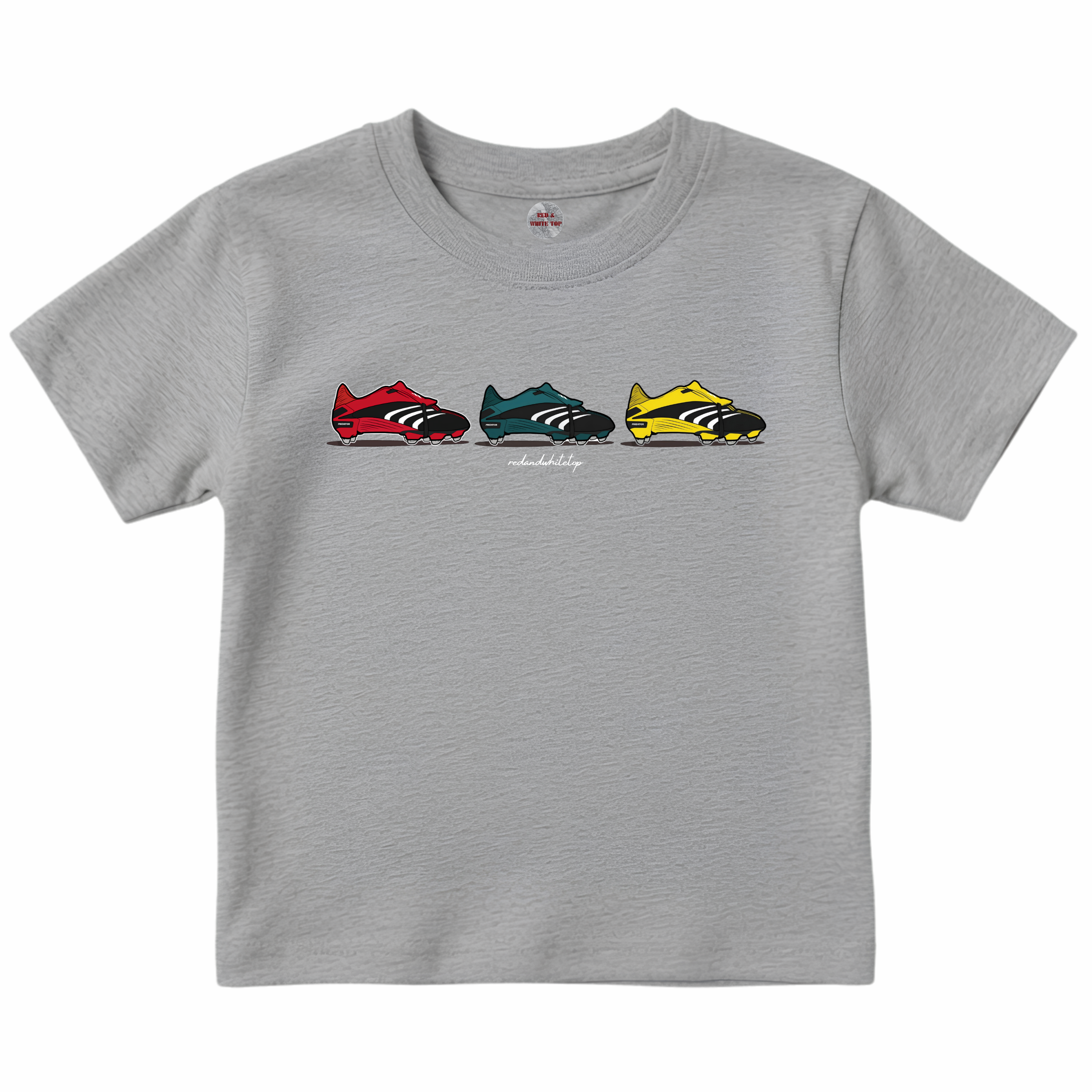 Kids Predator Boots - LFC Colours V2 T Shirt