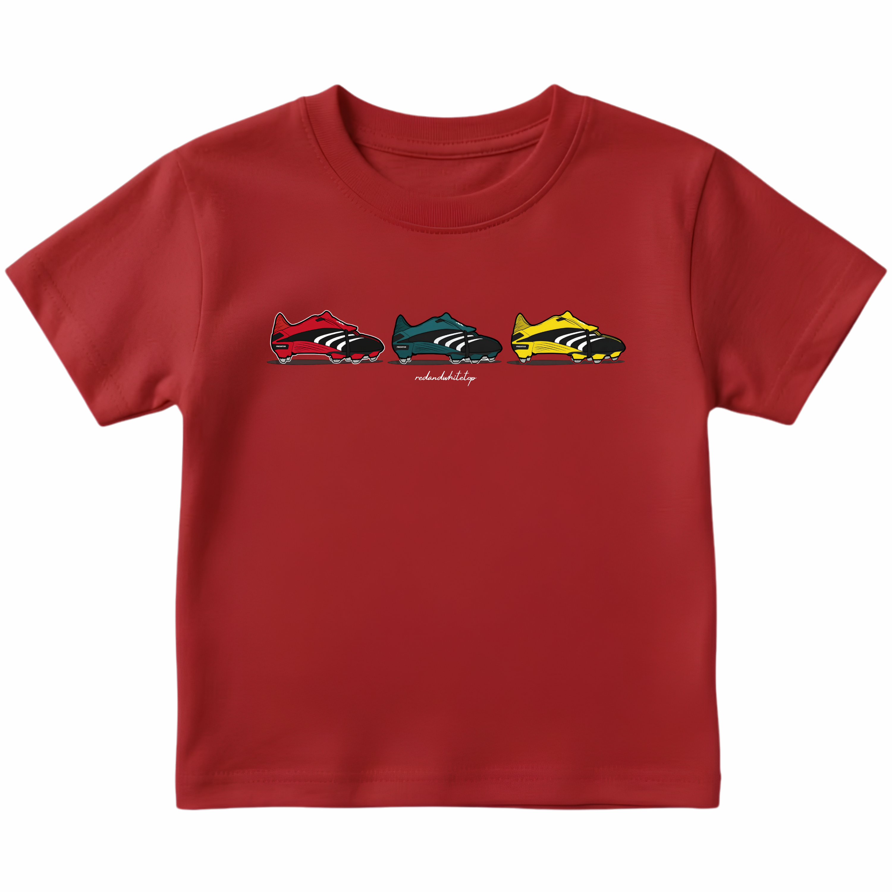 Kids Predator Boots - LFC Colours V2 T Shirt