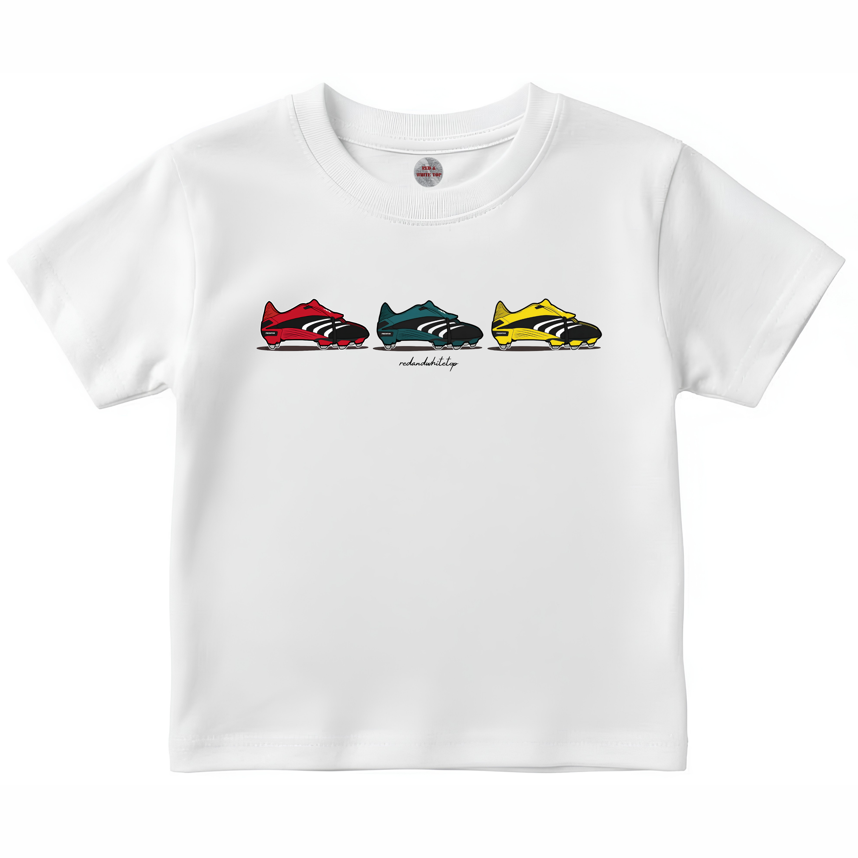 Kids Predator Boots - LFC Colours V2 T Shirt