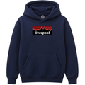 Kids Liverpool Skyline Red Hoodie