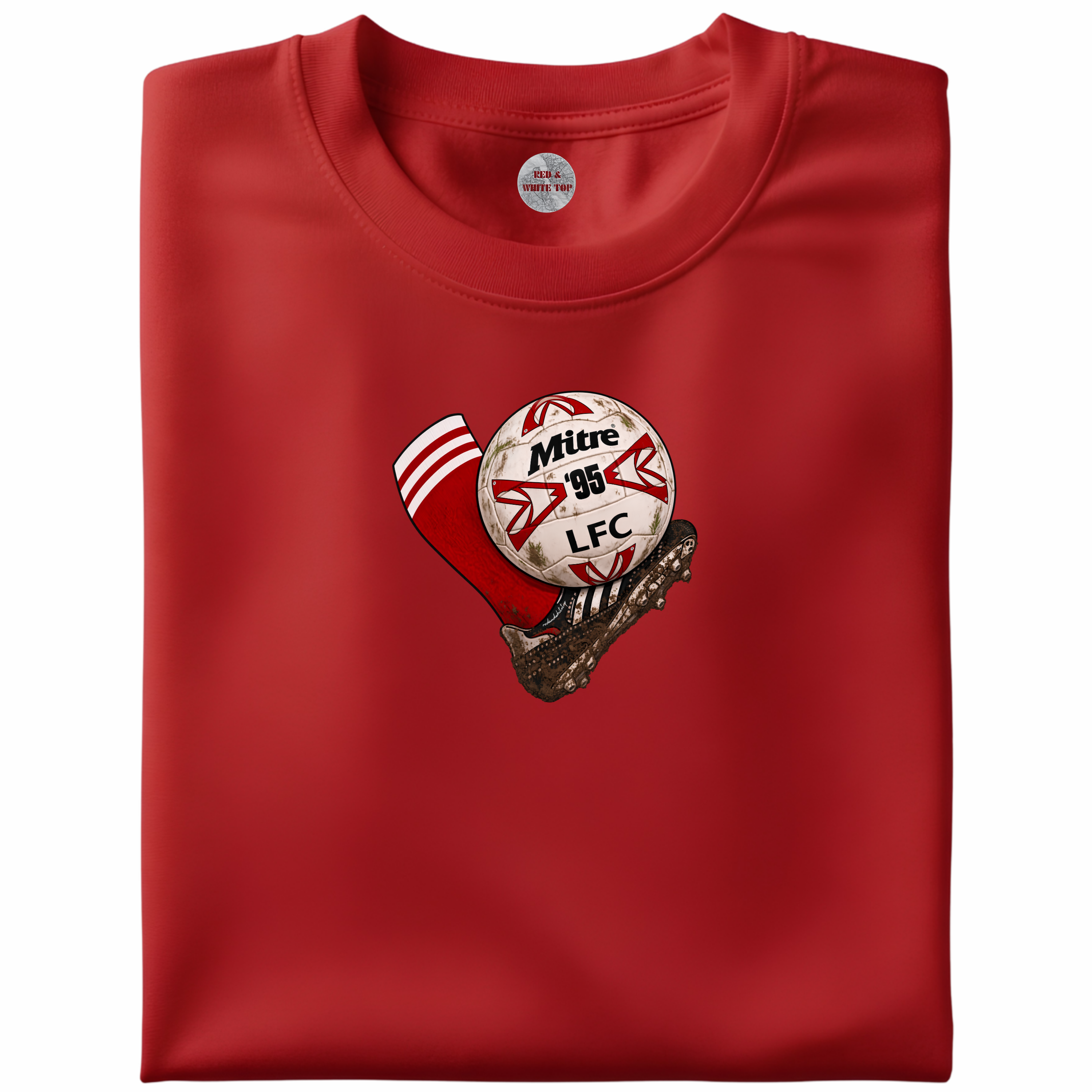 What 'Mitre' Been T Shirt Red
