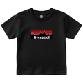 Kids Liverpool Skyline Red T Shirt