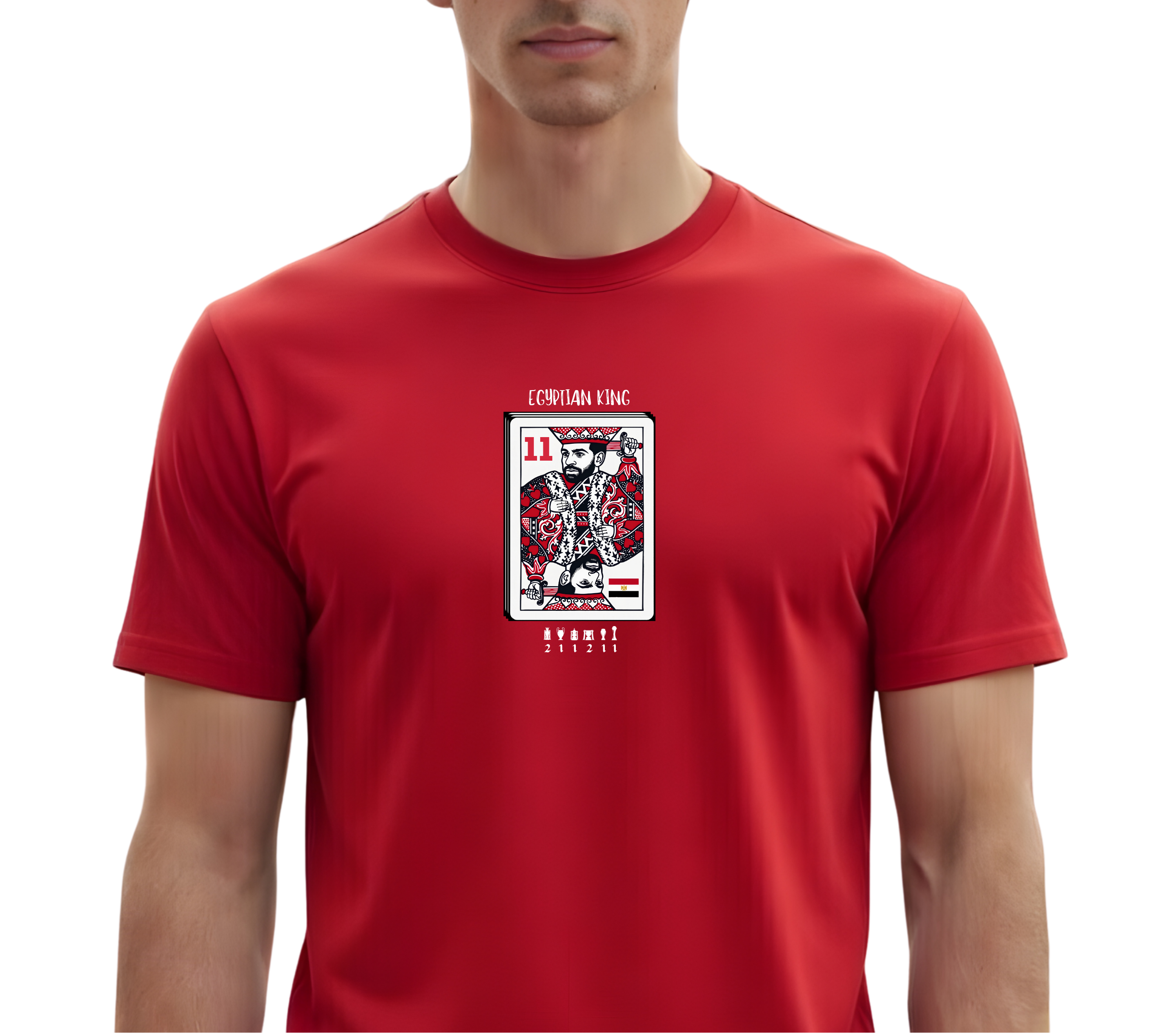 King of Egypt Playing Card T Shirt